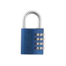 ABUS Mechanical 145/40 40mm Aluminium Combination Padlock Blue 49523 ABU14540BLU