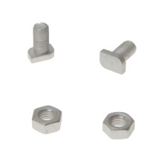 ALM Manufacturing GH003 Cropped Glaze Bolts & Nuts Pack of 20 ALMGH003