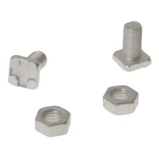 ALM Manufacturing GH004 Square Glaze Bolts & Nuts Pack of 20 ALMGH004