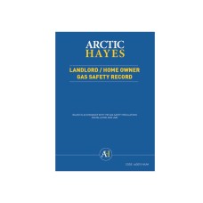 Arctic Hayes Landlord/Homeowner Gas Safety Record (Pad of 25) ARC663010NUM