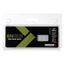 Arrow BN1812B Brad Nails 20mm Brown Head (Pack 2000) ARRBN1812B