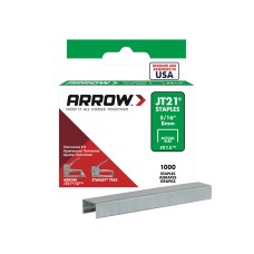 Arrow JT21 T27 Staples 8mm ( 5/16in) (Box 1000) ARRJT21516S