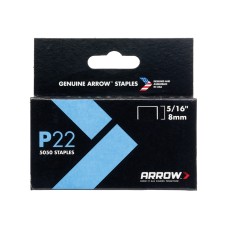 Arrow P22 Staples 8mm ( 5/16in) (Box 5050) ARRP22516