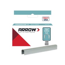 Arrow T37 Staples 12mm (1/2in) (Box 1000) ARRT3712S