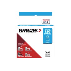 Arrow T50 Staples 6mm (1/4in) (Bulk Pack 5000) ARRT5014IP