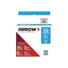 Arrow T50 Staples 10mm (3/8in) (Bulk Pack 5000) ARRT5038IP