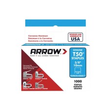 Arrow T50 Staples Stainless Steel 506SS 10mm (3/8in) (Box 1000) ARRT5038SS