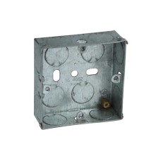 Axiom Electrical Metal Switch Box 16mm (Pack 20) AXIMB116