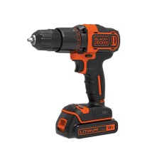 BLACK + DECKER BCD700S1K 2 Gear Combi Drill 18V 1 x 1.5Ah Li-ion B/DBCD700S1K