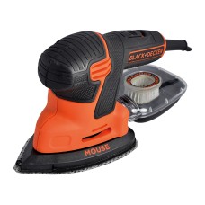 BLACK + DECKER KA2500K-GB Compact Mouse® Sander 120W 240V B/DKA2500K