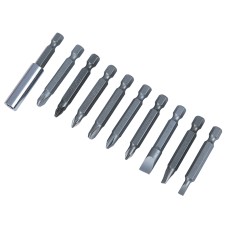 BlueSpot Tools Power Bit Set, 10 Piece B/S14120