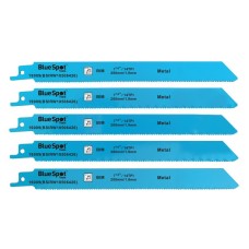 BlueSpot Tools Bi-Metal Reciprocating Saw Blade 240mm x 5 TPI Pack of 5 B/S19009