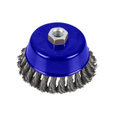 BlueSpot Tools Twist Knot Cup Brush 100mm M14 X 2 B/S19216