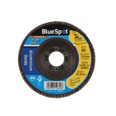 BlueSpot Tools Sanding Flap Disc 115mm 80 Grit B/S19694