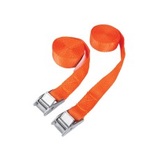 BlueSpot Tools Cam Buckle Tie-Down Straps Twin Pack 2.5m B/S45404