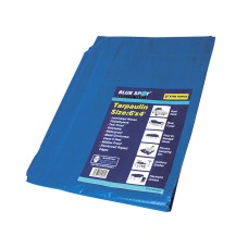 BlueSpot Tools Blue Tarpaulin 1.8 x 1.2m  (6 x 4ft) B/S45921