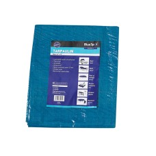 BlueSpot Tools Blue Tarpaulin 1.9 x 2.9m (6 x 9ft) B/S45922