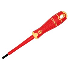 Bahco BAHCOFIT Insulated Slotted Screwdriver 10.0 x 200mm BAH196100200