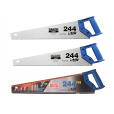 Bahco 2 x 244 Hardpoint Handsaw 550mm (22in) & 1 x 244 Fine Cut Handsaw 550mm (22in) BAH24422FCS