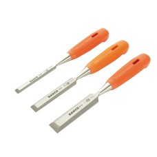 Bahco 414 Bevel Edge Chisel Set, 3 Piece BAH414S3