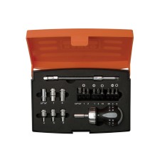 Bahco 808050S-18 Stubby Ratchet Screwdriver Set, 18 Piece BAH808050S18