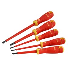 Bahco B220.015 BAHCOFIT Insulated Screwdriver Set, 5 Piece BAHB220015