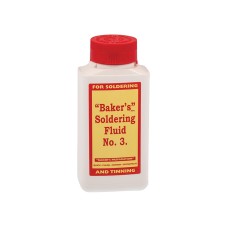 Baker's No.3 Soldering Fluid 250ml BAK250