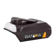 Batavia Battery USB Charging Adapter & Flashlight 18V BAT7064210