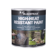 Blackfriar High-Heat Resistant Paint Black 250ml BKFHRB250