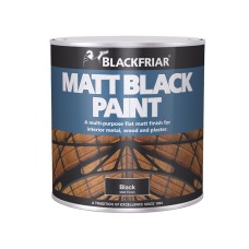 Blackfriar Matt Black Paint 125ml BKFMB125