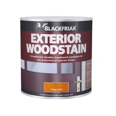 Blackfriar Traditional Exterior Woodstain Ebony 1 litre BKFTEWSE1L