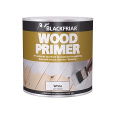 Blackfriar Wood Primer White 250ml BKFWPW250