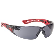 Bolle Safety RUSH+ PLATINUM® Safety Glasses - Smoke BOLRUSHPPSF