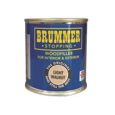 Brummer® Wood Filler Light Walnut 250g BRUBM30410