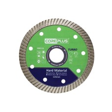 CorePlus HM115 Hard Material Turbo Diamond Blade 115mm CORDBHM115