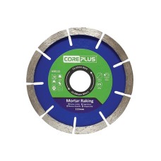 CorePlus MR115 Mortar Raking Diamond Blade 115mm CORDBMR115