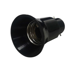 Dencon B22 to E27 Adaptor Black DCN1940BNB