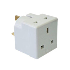 Dencon 2 Way Adaptor 13A Fused DCN5685NB