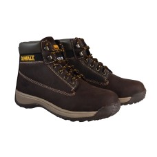 DEWALT Apprentice Hiker Nubuck Boots Brown UK 10 EUR 45 DEWAPPREN10B