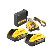 DEWALT DCB094 H2USB-C POWERSTACKâ„¢ Starter Kit 18V 2 x 5.0Ah Li-ion DEWDCB094H2