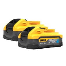 DEWALT DCBP518H2 POWERSTACKâ„¢ Slide Battery Twin Pack 18V 5.0Ah Li-ion DEWDCBP518H2