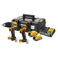 DEWALT DCK2050E2T XR BL POWERSTACKâ„¢ Twin Kit 18V DEWDCK2050E2