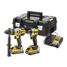 DEWALT DCK2052H2 POWERSTACKâ„¢ Twin Kit 2 x 5.0Ah Li-ion DEWDCK2052H2