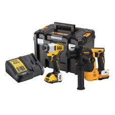 DEWALT DCK2104L2T XR Brushless Twin Pack 12V 2 x 3.0Ah Li-ion DEWDCK2104L2