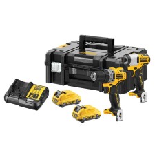 DEWALT DCK2110L2 XR Brushless Sub-Compact Twin Pack 12V 2 x 3.0Ah Li-ion DEWDCK2110L2