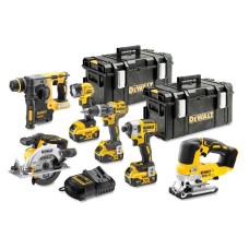 DEWALT DCK690P3T XR Brushless 6 Piece Kit 18V 3 x 5.0Ah Li-ion DEWDCK690P3T