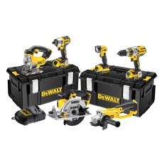 DEWALT DCK694P3 Brushless 3 Speed 6 Piece Kit 18V 3 x 5.0Ah Li-ion DEWDCK694P3