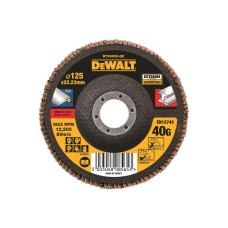 DEWALT DT30602 Extreme Metal Flap Disc 125 x 22.2mm x 40G DEWDT30602QZ