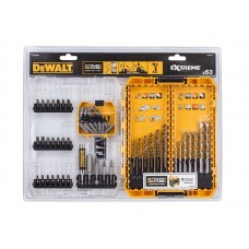 DEWALT DT70759 Mixed Drill & Bit Set, 63 Piece DEWDT70759QZ