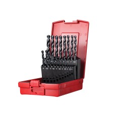 Dormer A190 No.201 Metric HSS Drill Set of 19 1.0-10.0 x 0.5mm DORSET201